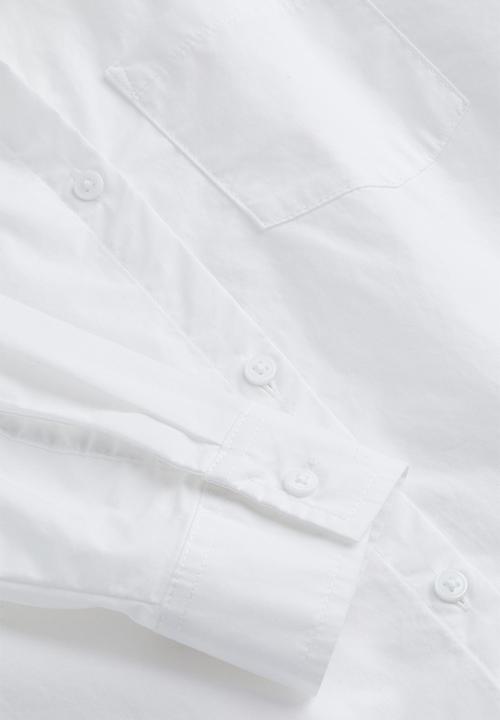 H&M - Cotton shirt - white