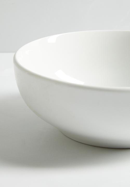 Excellent Houseware - 12 pc porcelain dinnerware set - white