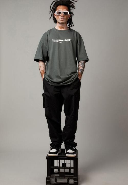 Factorie - Street utility pant - black