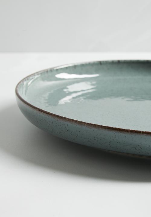 Excellent Houseware - Asara side plate set of 4 - blue