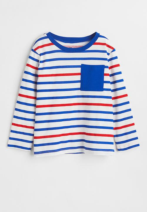 H&M - Pocket-detail jersey top - multi