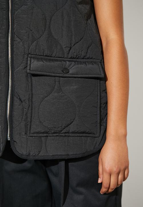 Superbalist - Quilted jacket - black