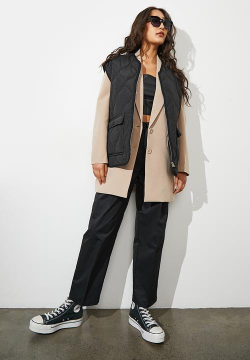 Superbalist - Quilted jacket - black