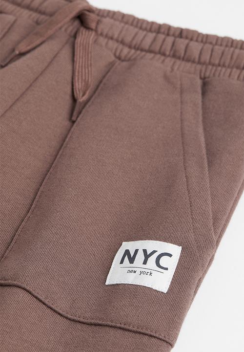 H&M - Loose fit joggers - brown