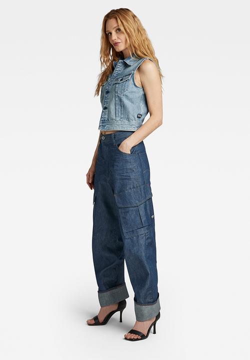 G-STAR - Cargo 3d boyfriend jeans - raw denim