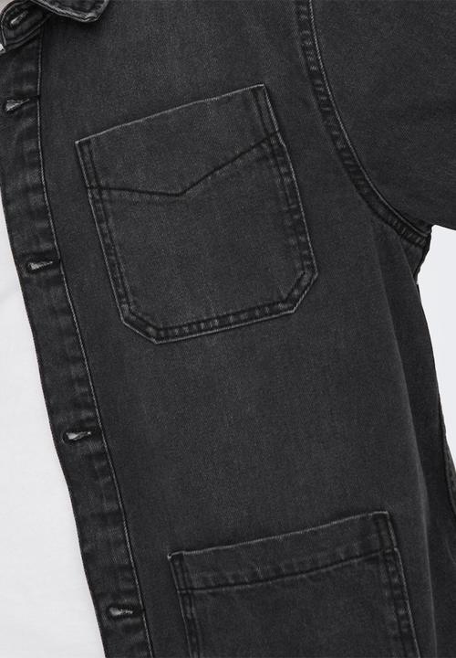 Only & Sons - Onssaka washed black 4614 jacket vd - black