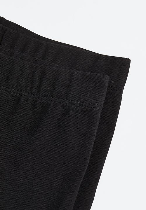 H&M - 2 Pack leggings - black