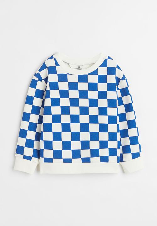 H&M - Sweatshirt - cream/checked