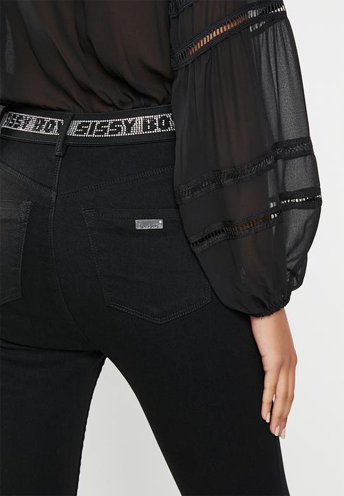 SISSY BOY - Rock legend: ryder with branded wb bling - black