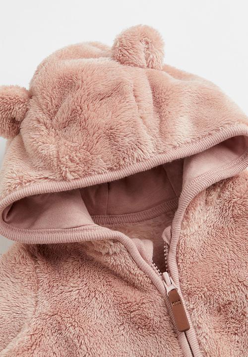 H&M - 2 Piece fleece set - light pink