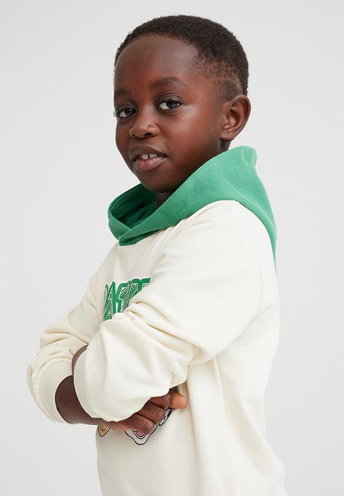 H&M - Printed hoodie - light yellow/paw patrol