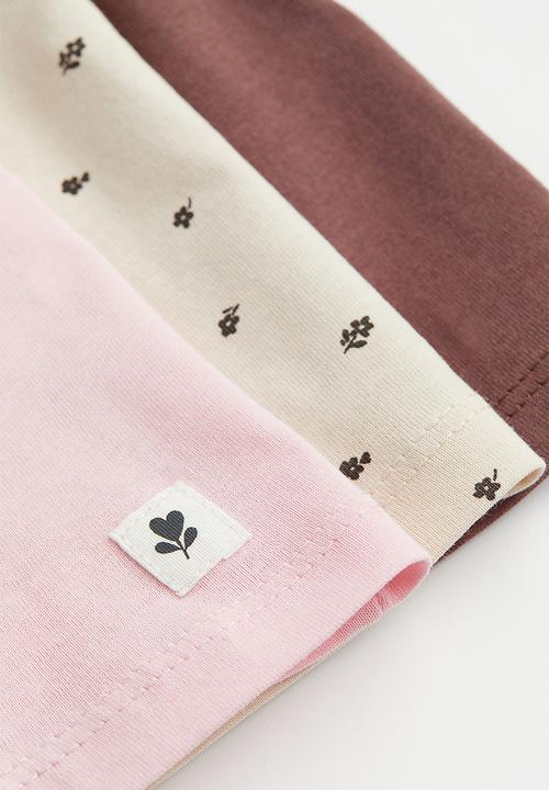 H&M - 3-pack cotton T-shirts - multi