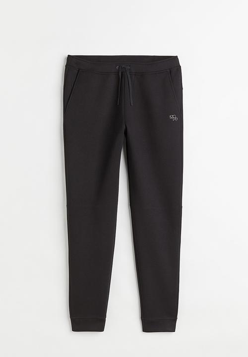 H&M - Fast-drying track pants - black