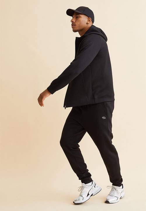 H&M - Fast-drying track pants - black