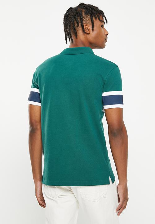 Levi’s® - Slim housemark polo - goal atlantic deep 