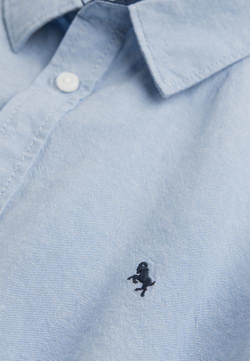 H&M - Cotton shirt - light blue