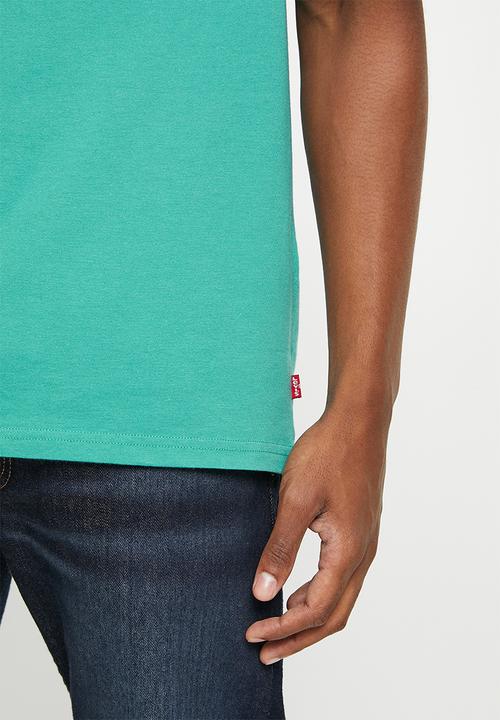 Levi’s® - Short sleeve relaxed fit tee colorblock bt - green