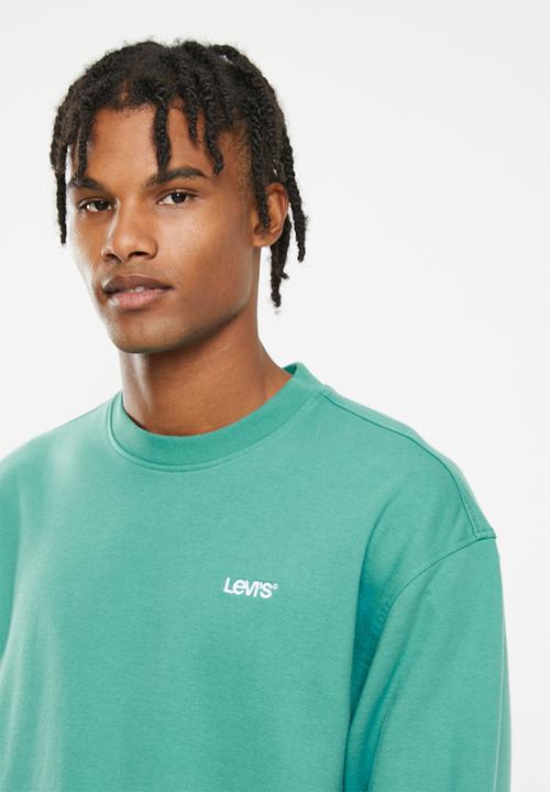 Levi’s® - Levis sweats crew - green blue slate french