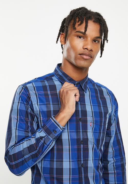 Levi’s® - Classic 1 pocket standard - oskar plaid moonl