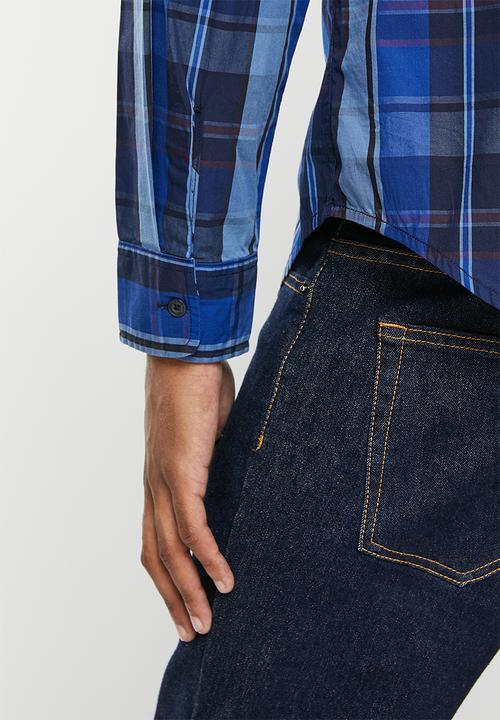 Levi’s® - Classic 1 pocket standard - oskar plaid moonl