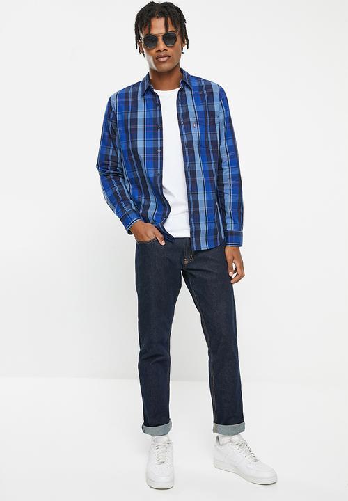 Levi’s® - Classic 1 pocket standard - oskar plaid moonl