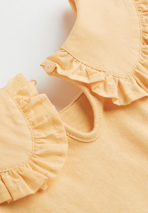 H&M - Collared T-shirt - yellow
