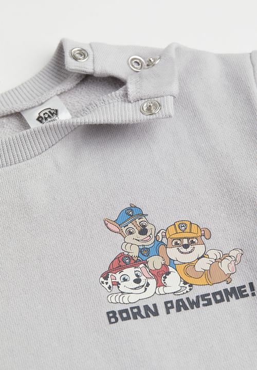 H&M - 2 Piece cotton set - light grey/paw patrol