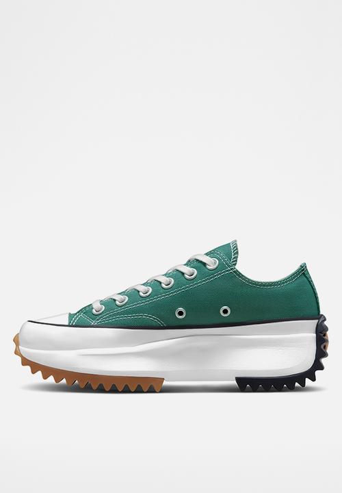 Converse - Run star hike - algae coast/black/white