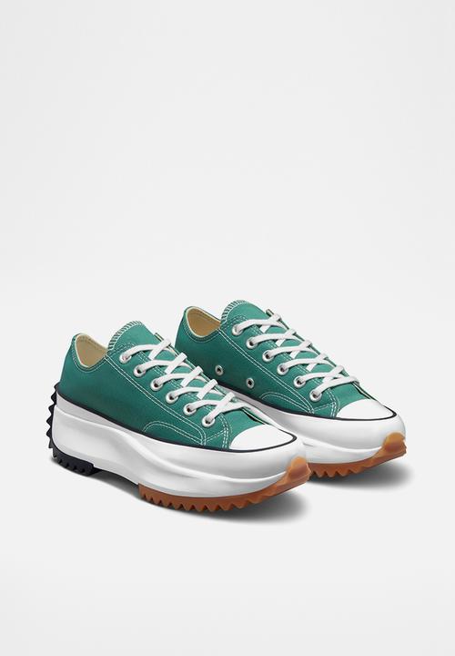 Converse - Run star hike - algae coast/black/white