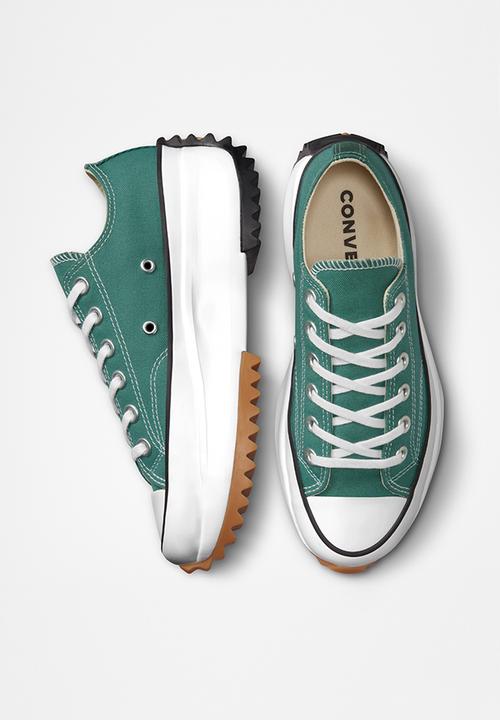 Converse - Run star hike - algae coast/black/white