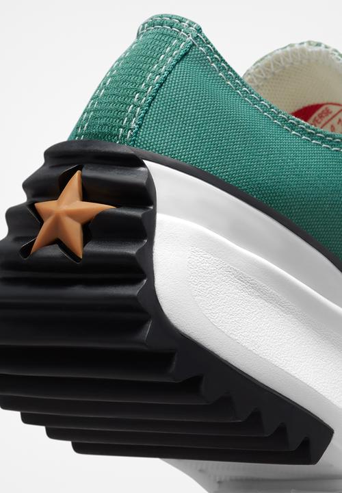 Converse - Run star hike - algae coast/black/white