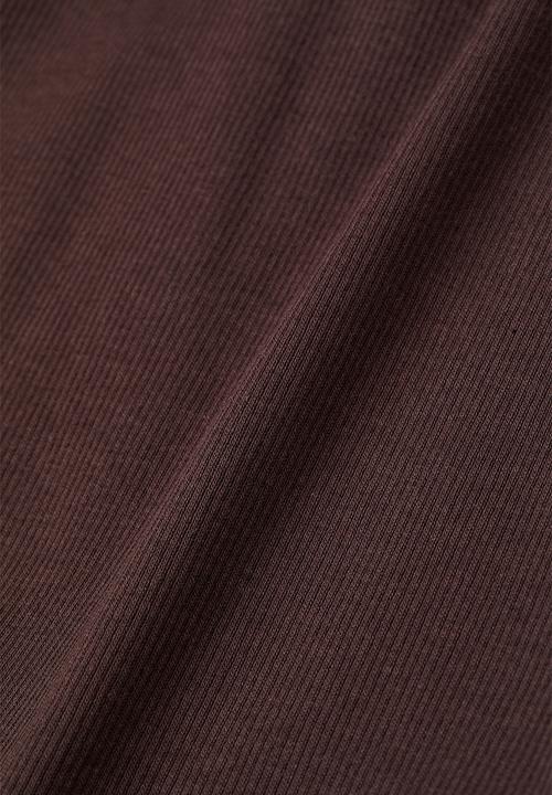 H&M - Ribbed vest top - brown