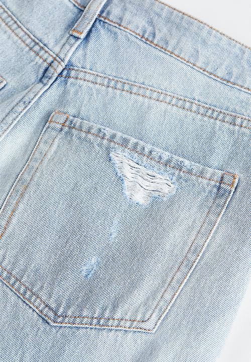 H&M - Mom comfort ultra high jeans - blue