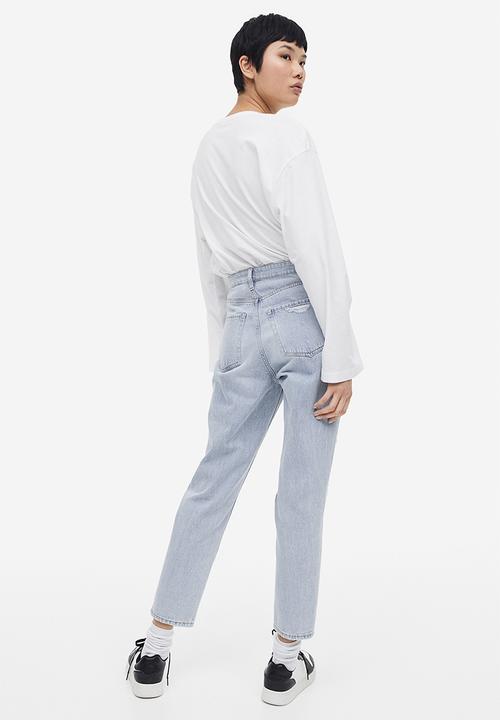 H&M - Mom comfort ultra high jeans - blue