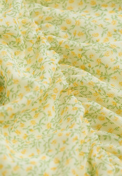 H&M - Draped dress - multi/yellow