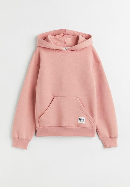 H&M - Oversized hoodie - light pink