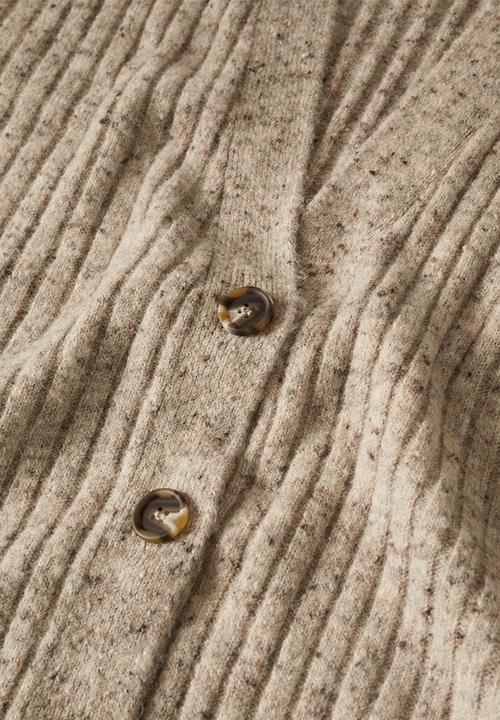 MANGO - Cardigan salty - medium brown