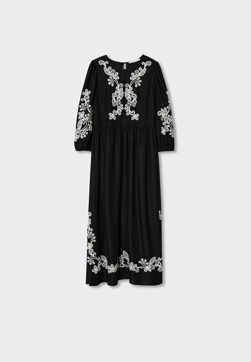 MANGO - Dress november - black
