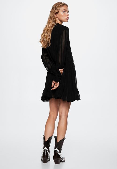 MANGO - Dress saruman - black