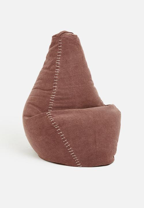 Sixth Floor - Pomona bean bag - rust