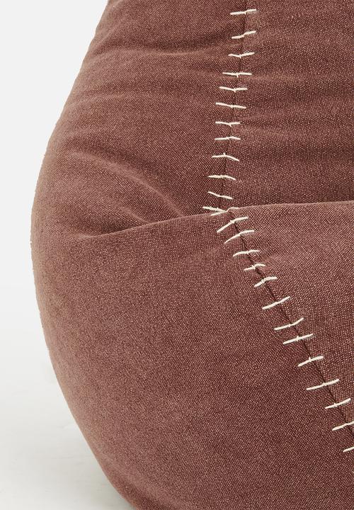 Sixth Floor - Pomona bean bag - rust