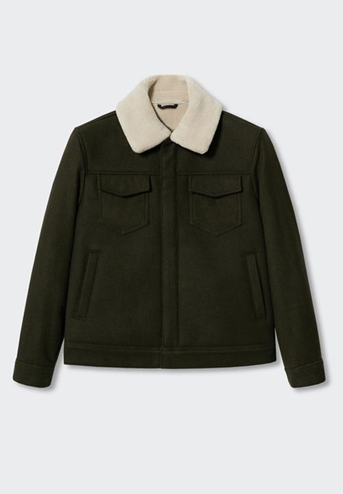 MANGO - Jacket dopana - khaki