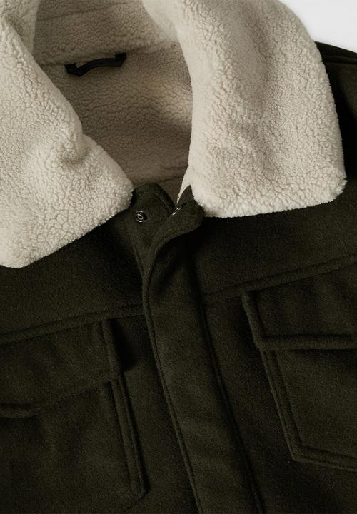 MANGO - Jacket dopana - khaki