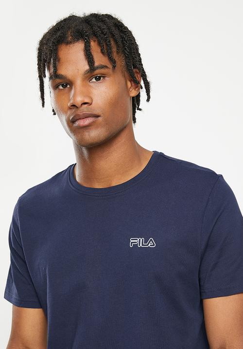 FILA - Douglas short sleeve tee - peacoat