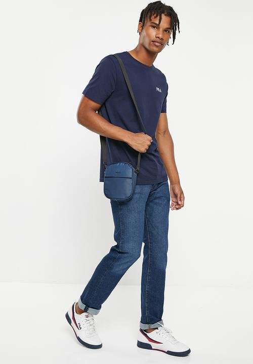 FILA - Douglas short sleeve tee - peacoat