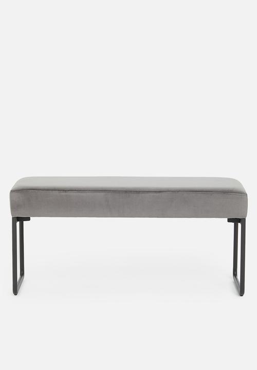 Sixth Floor - Xenia bench - grey
