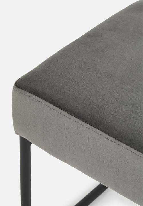 Sixth Floor - Xenia bench - grey