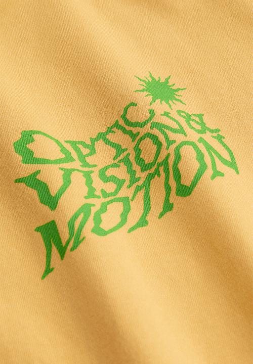 H&M - Relaxed fit cotton T-shirt - yellow/optic vision