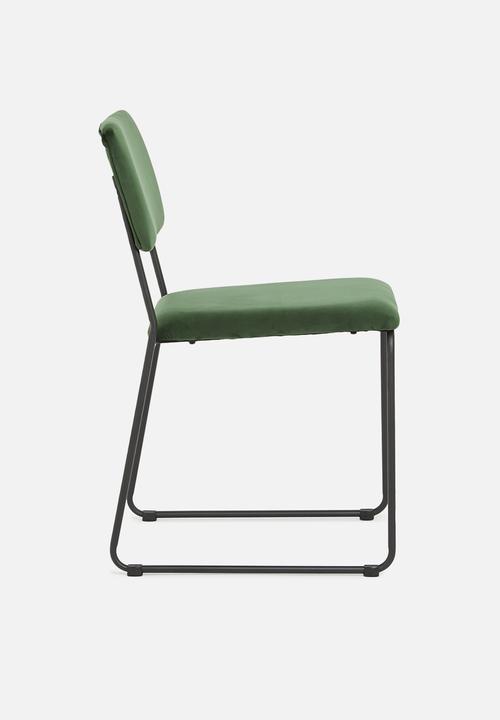 Sixth Floor - Cornelia dining chair - forest green