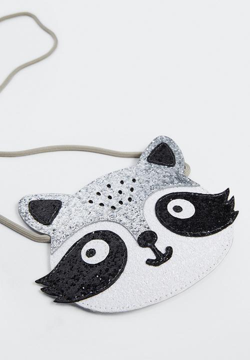 MANGO - Bag mapache - silver